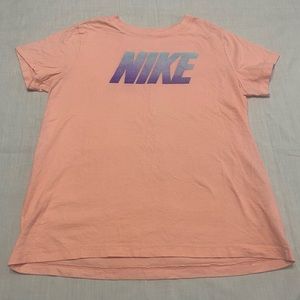 Nike womens pink shirt size XL